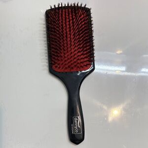Black and Red Hair Brush